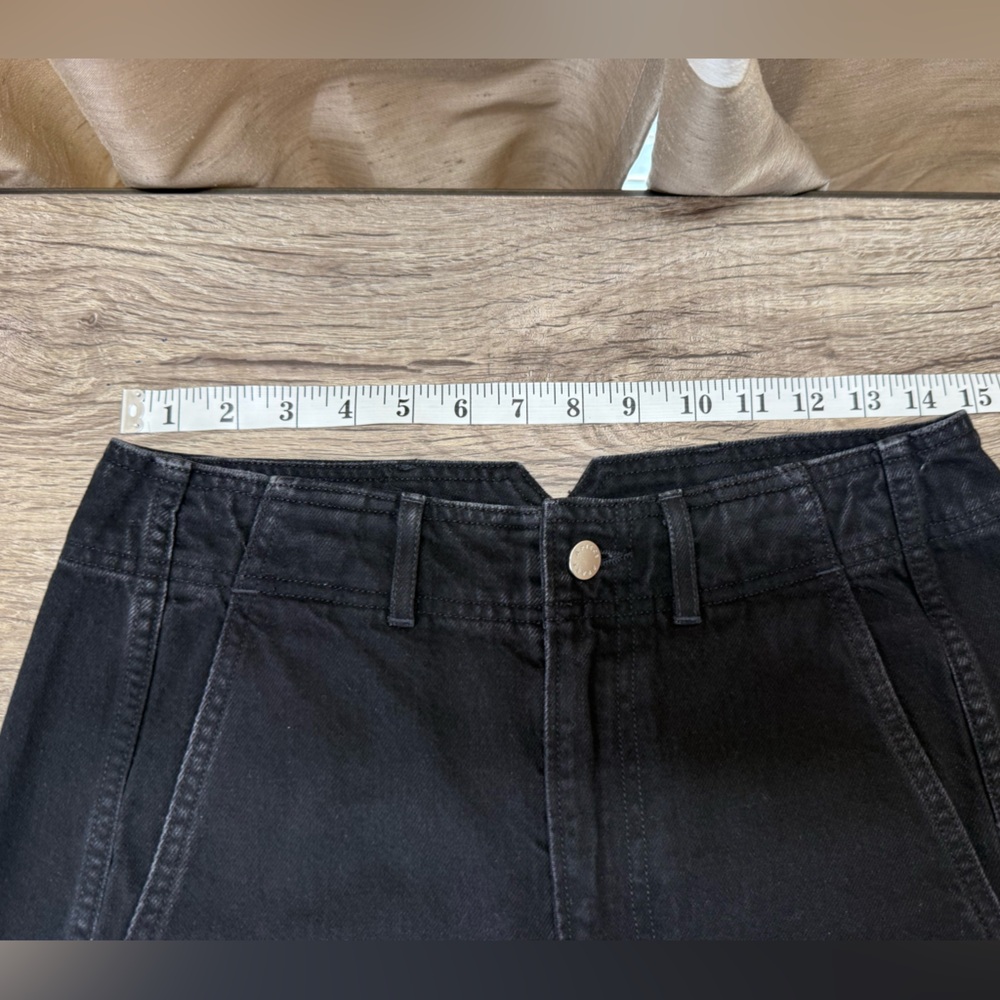 Apiece Apart Black Denim Meridian Jeans Size 28 - Picture 9 of 12